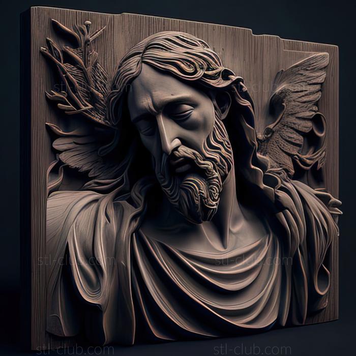 3D model st jesus (STL)